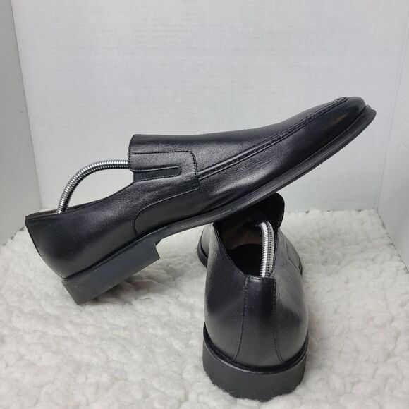 Bruno Magli Dress Shoes Mens Size 11.5 Raging Brown Leather Slip On Loafer main image 8